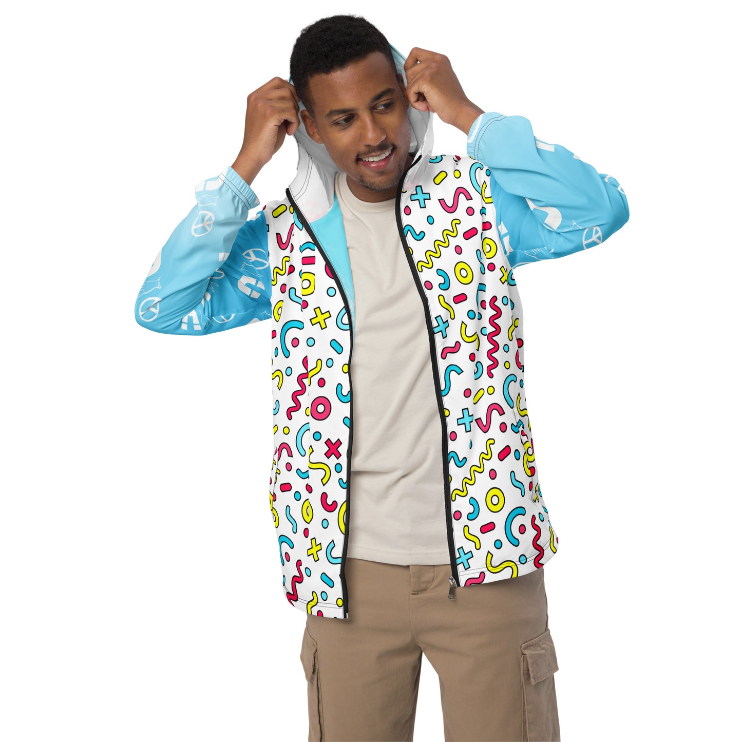 Peace 2 U 90's Windbreaker