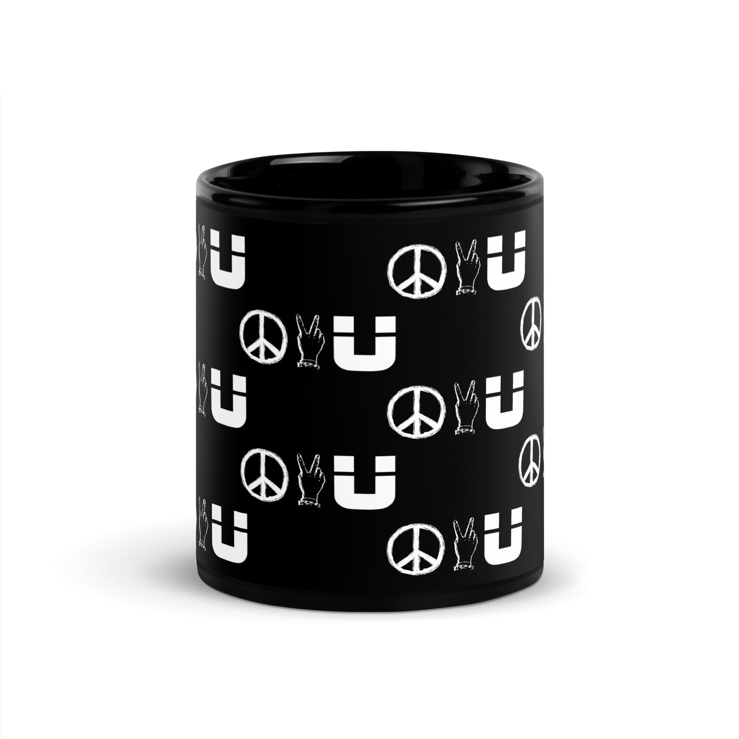 Peace All Around U Mug