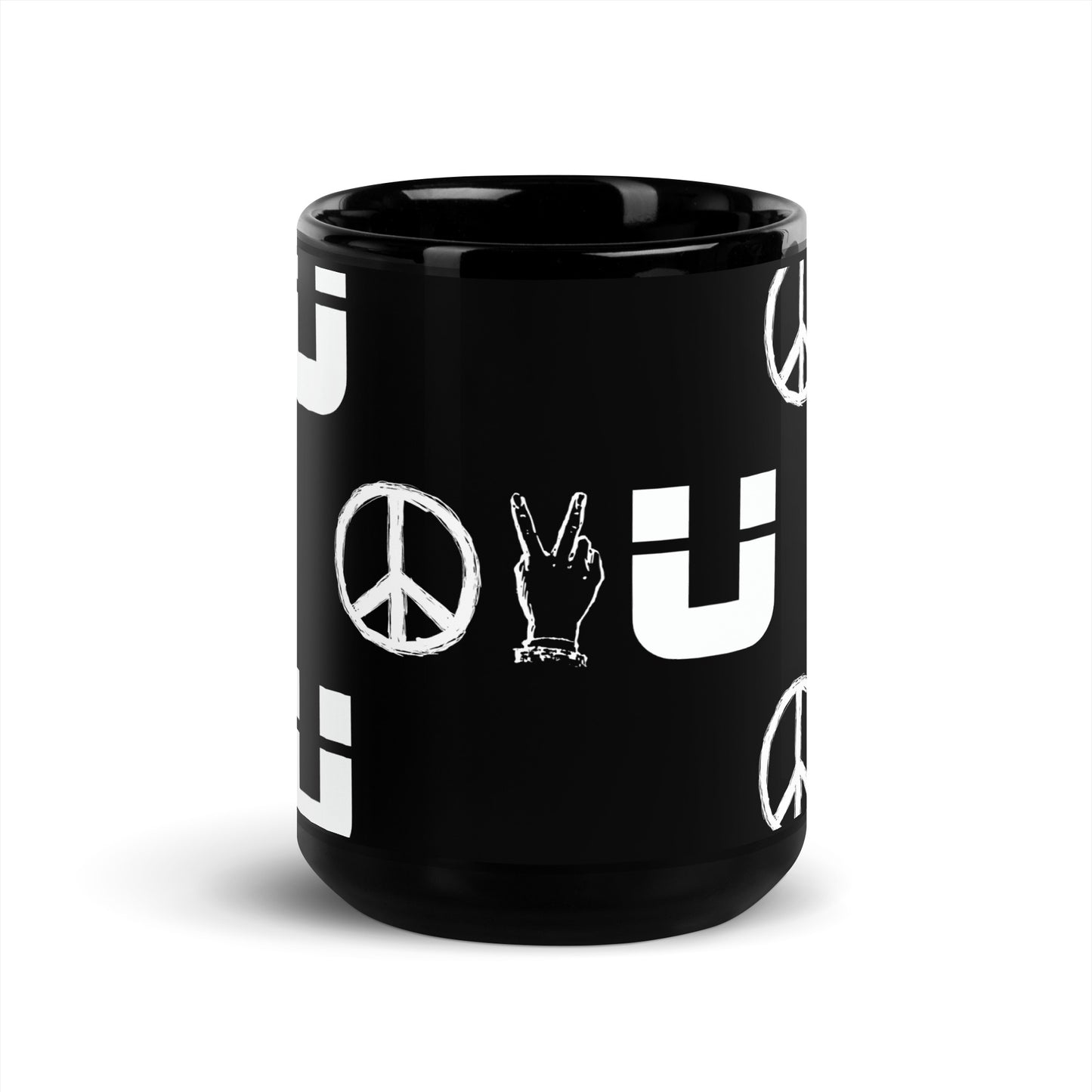 Peace All Around U Mug