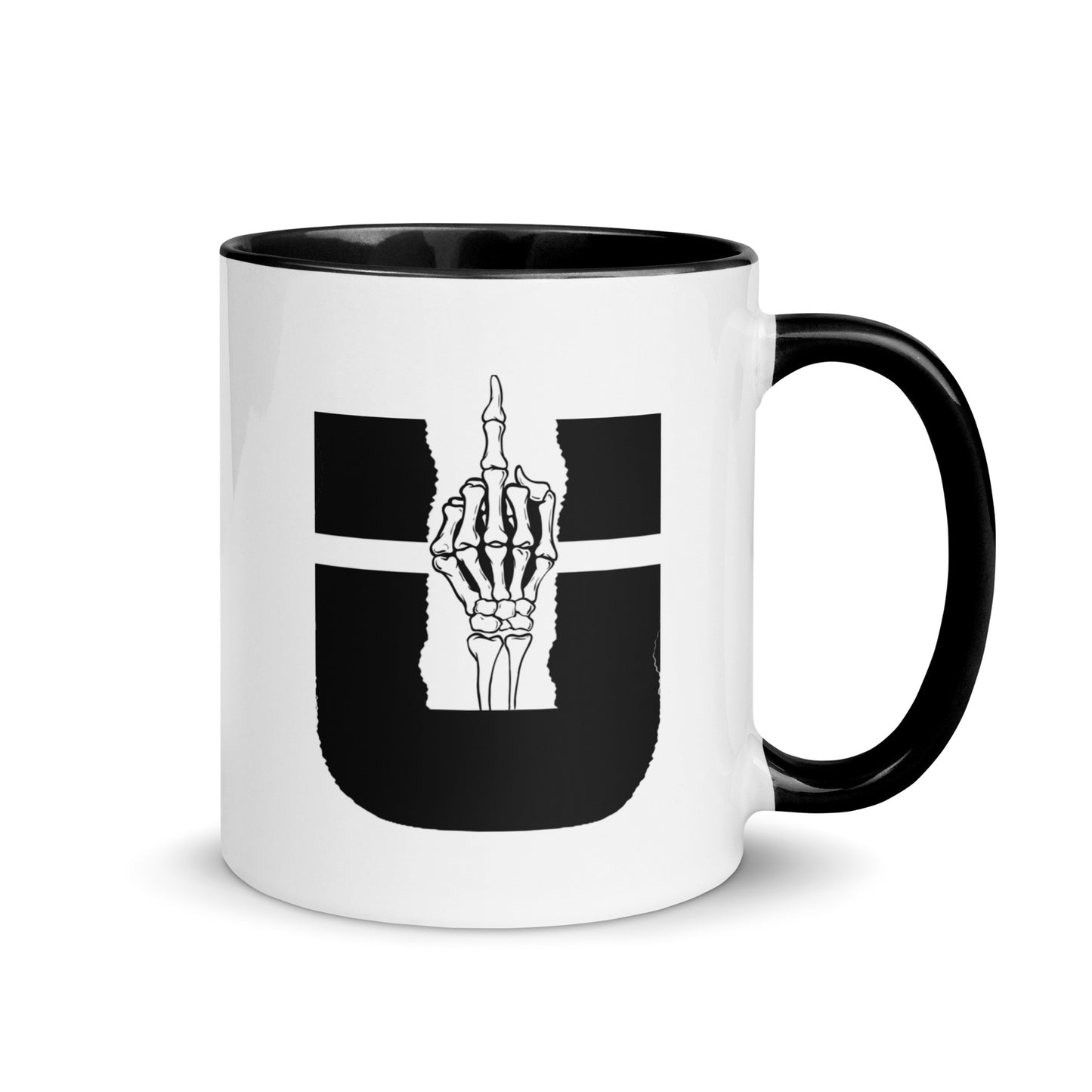 Two sides of U Mug