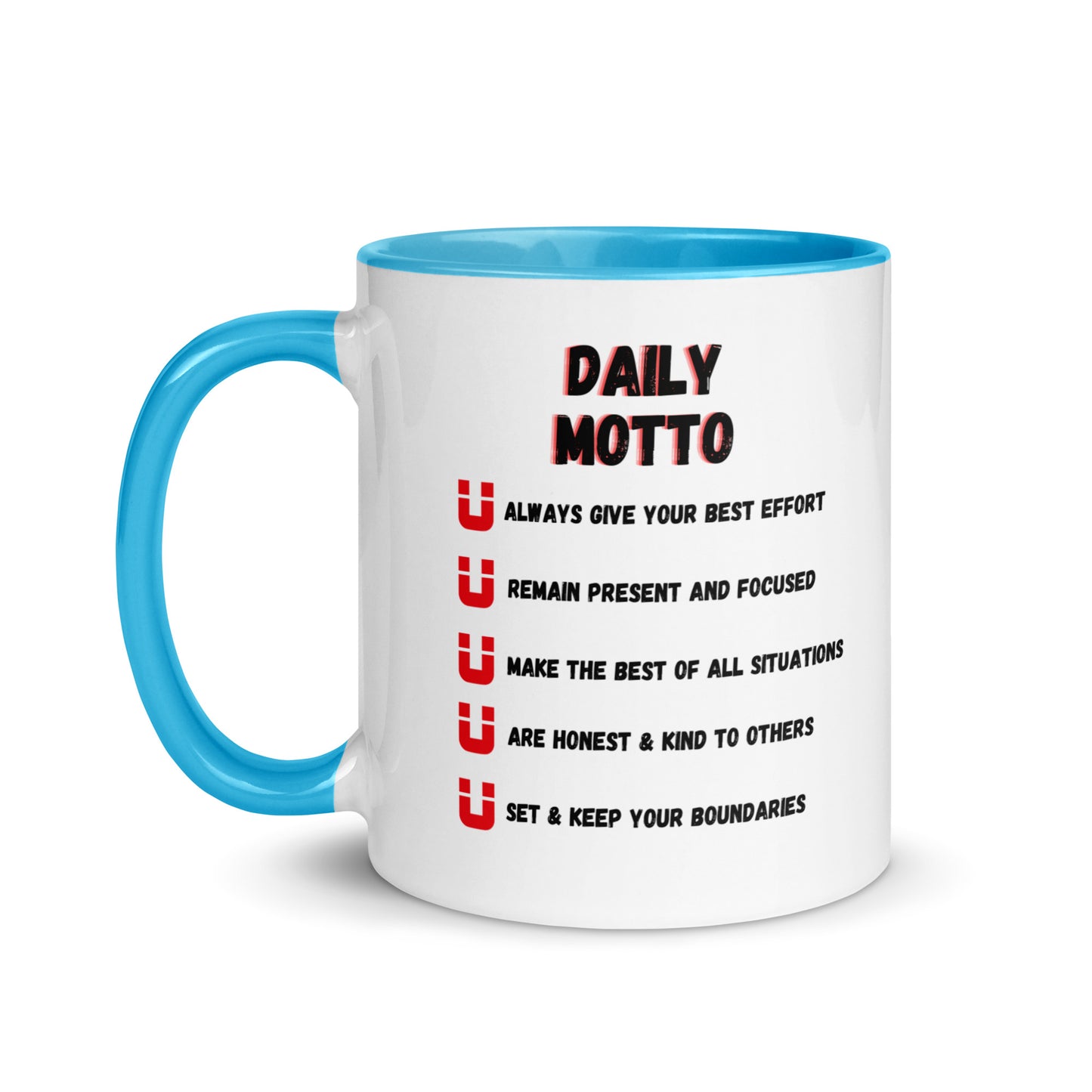 The U Motto Mug (4 color options)