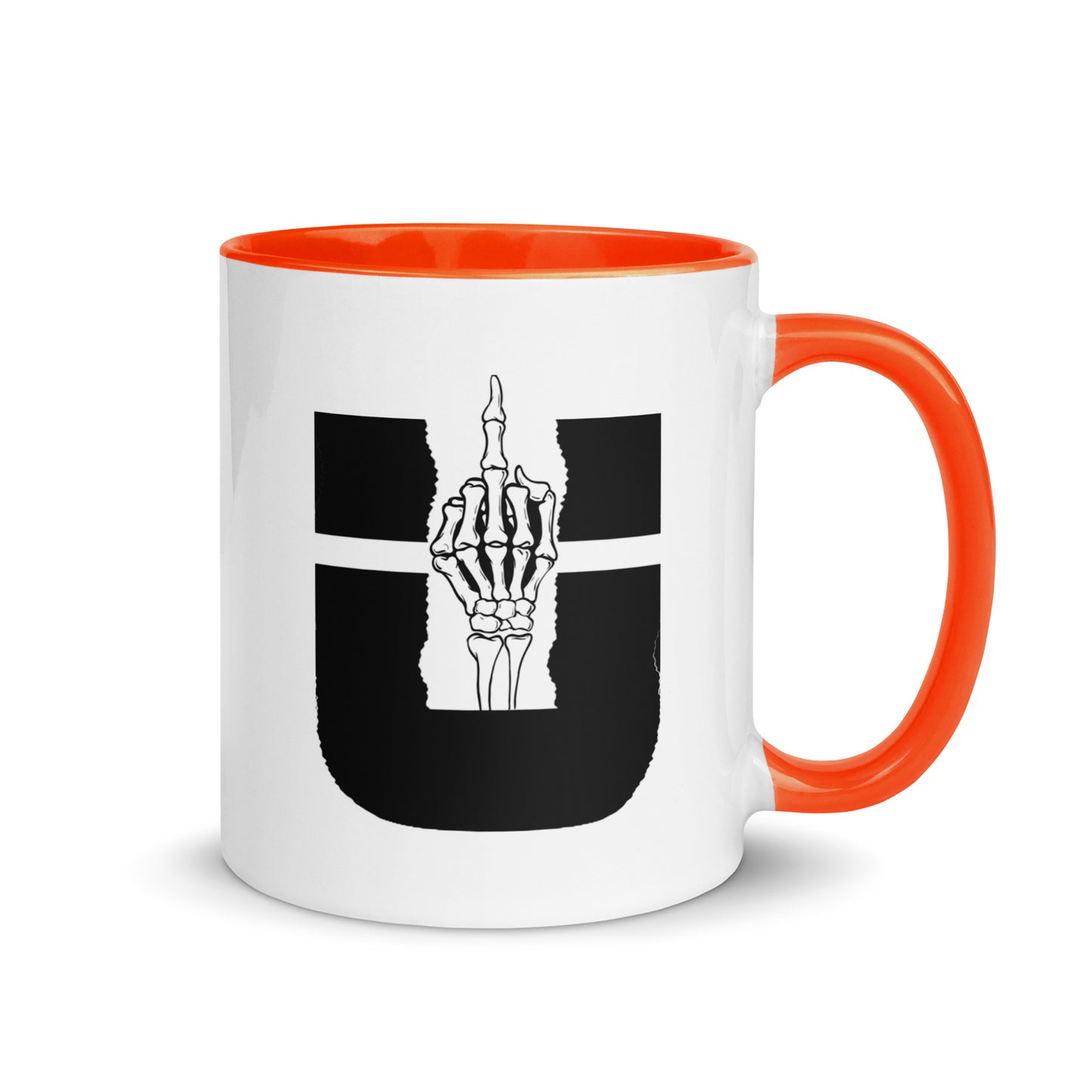 Two sides of U Mug