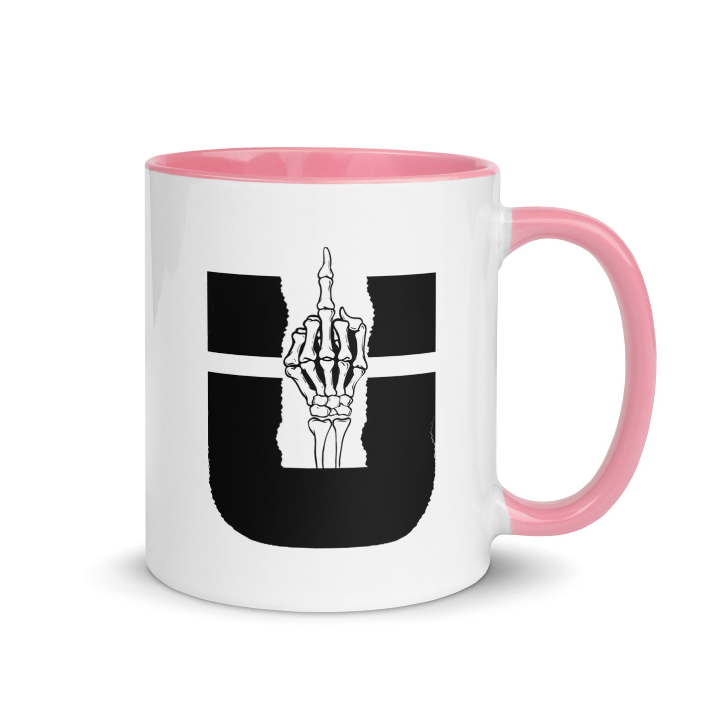 Two sides of U Mug