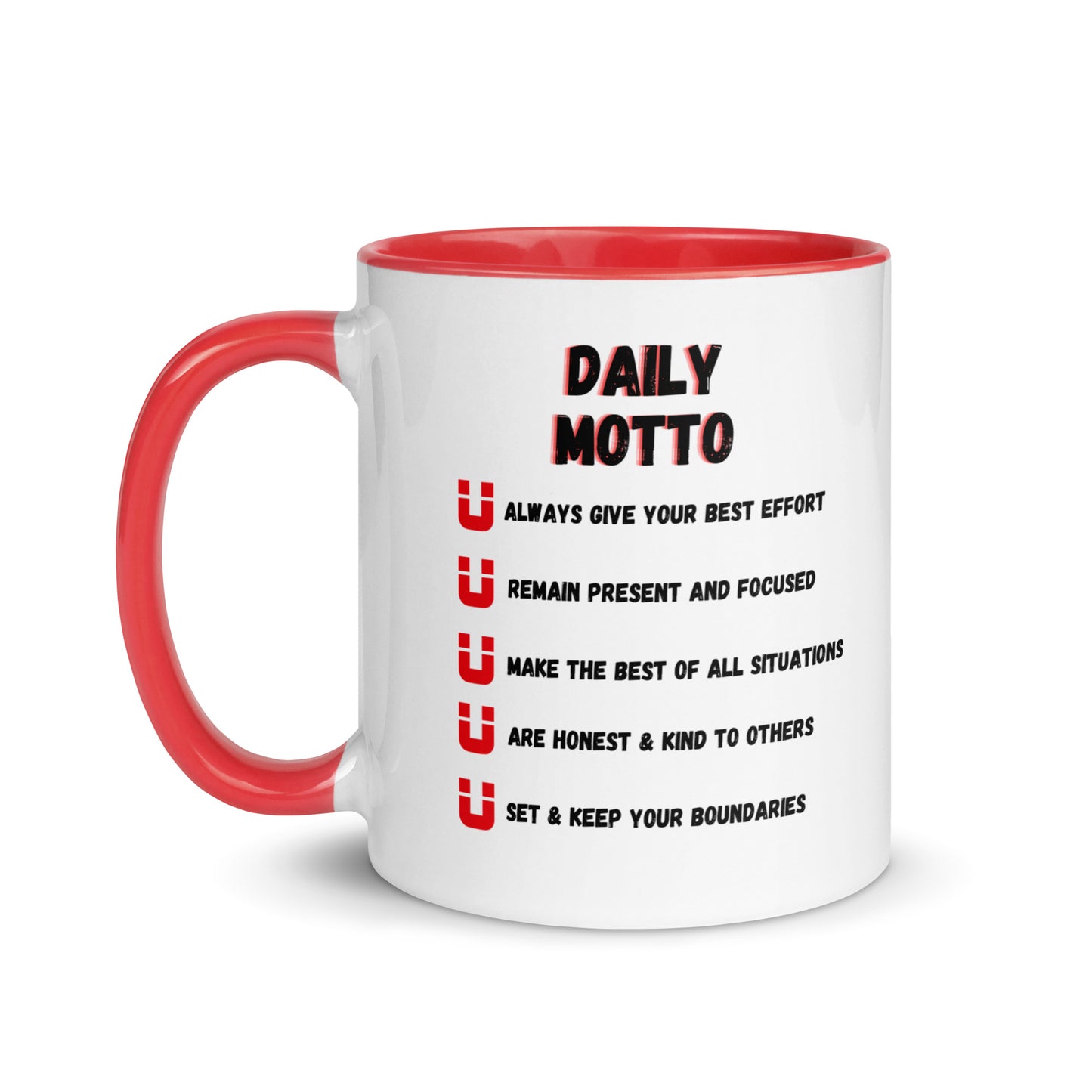 The U Motto Mug (4 color options)
