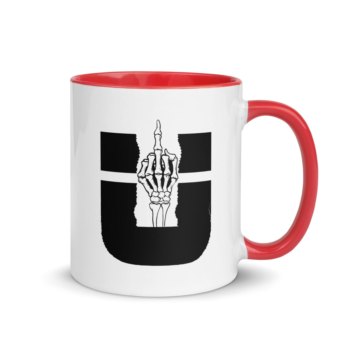 Two sides of U Mug