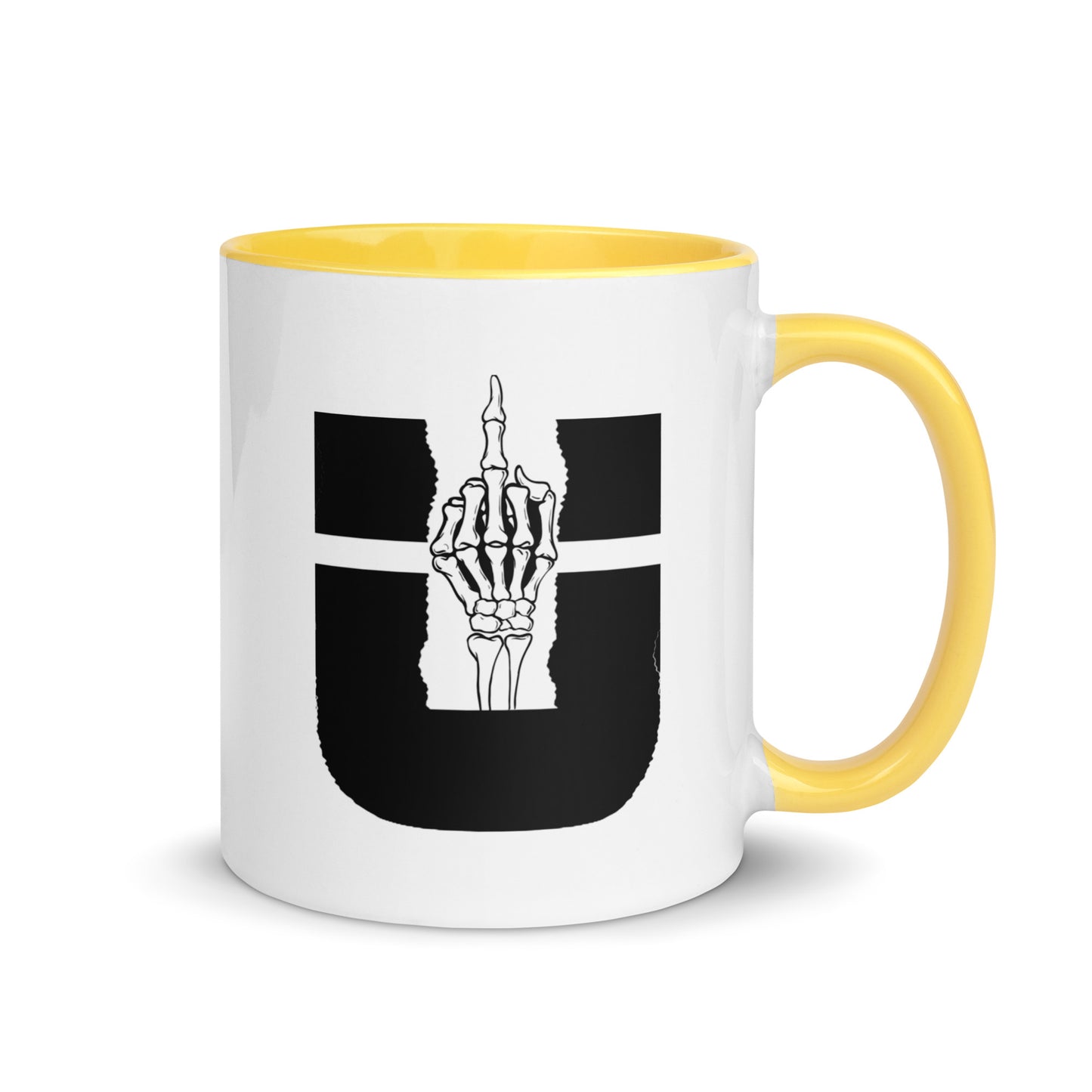 Two sides of U Mug